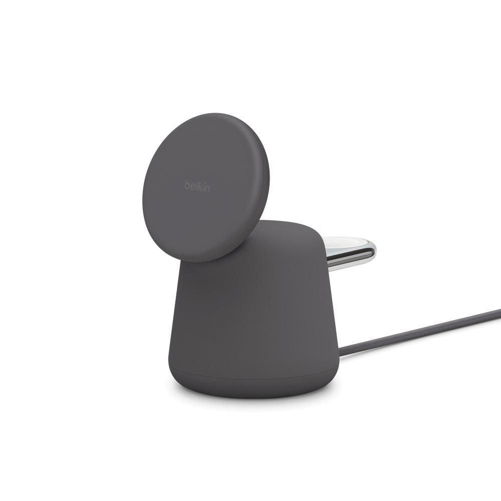 Belkin Mobile Device Charger Headset, Smartphone, Smartwatch Charcoal Usb Wireless Charging Fast Charging Indoor