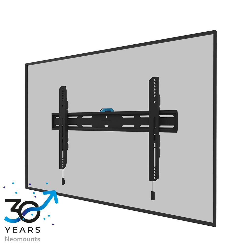 Neomounts WL30S-850BL16, Fixed TV Mount Wall, 42-86", Max 60 kg, VESA 100x100-600x400, D:3,3cm, Level Adjustment, Lockable (Incl. Security Screw,