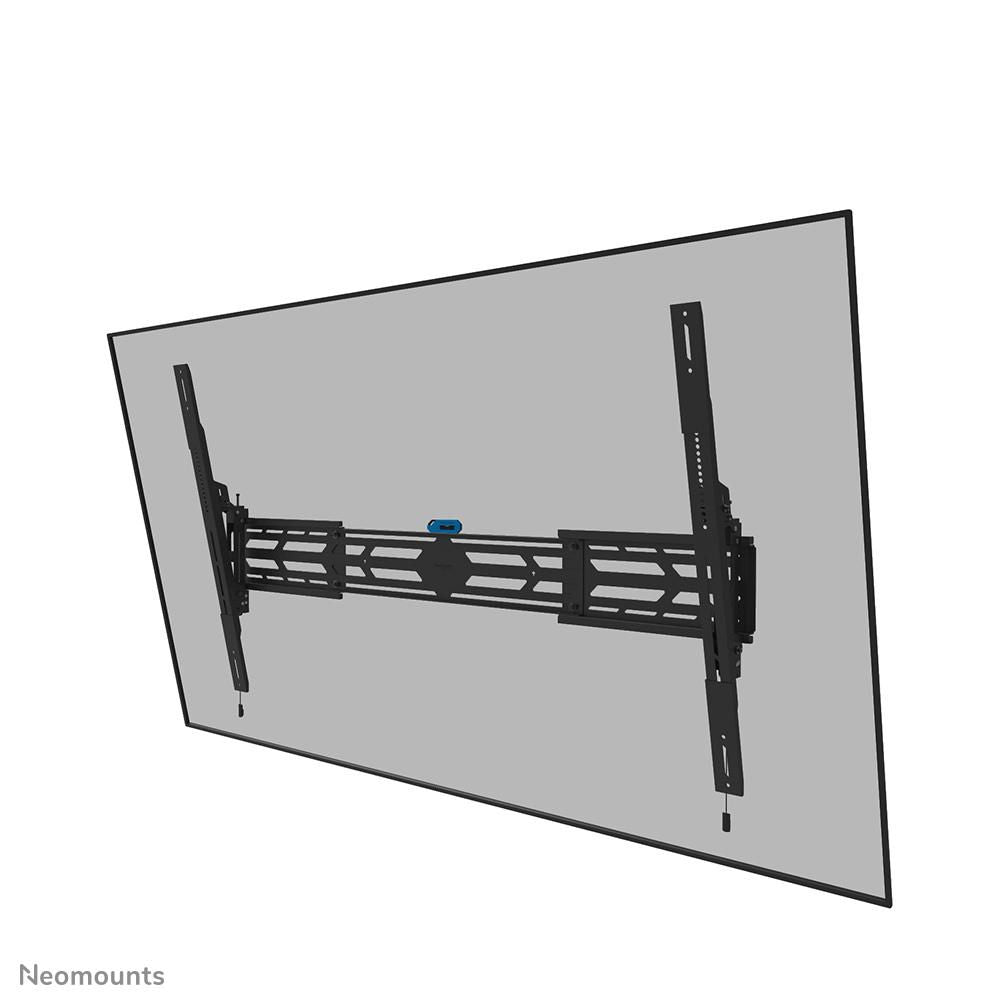 Neomounts WL35S-950BL19, Tiltable Heavy Duty Wall Mount, 55-110", Max 160 kg, VESA 100x100-1500x900, D:9cm, Level Adjustment, Lockable (Incl.