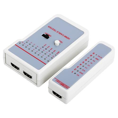 LogiLink Cable Tester for HDMI Cable, Master + Remote Unit WZ0017, 9 V, 19.8 cm, 120 mm, 38.5 mm