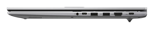 ASUS Vivobook 17 X1704VA-AU979W Intel Core 5 120U Laptop 43.9 cm (17.3") Full HD 16 GB DDR5-SDRAM 1 TB SSD Wi-Fi 6 (802.11ax) Windows 11 Home Silver