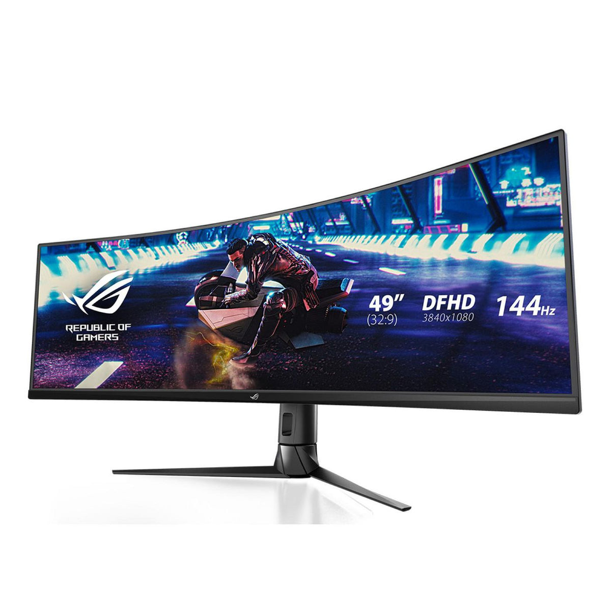 Asus Ix Xg49Vq Computer Monitor 124.5 Cm (49") 3840 X 1080 Pixels Ultrawide Full Hd Led Black