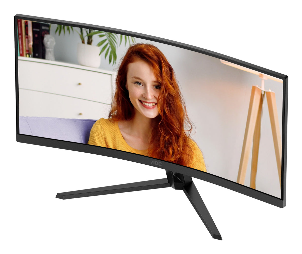 AOC B3 CU34B3E computer monitor 86.4 cm (34") 3440 x 1440 pixels Wide Quad HD LED Black