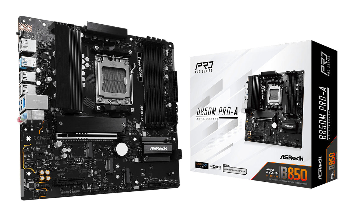 Asrock B850M Pro-A AMD B850 Socket AM5 micro ATX