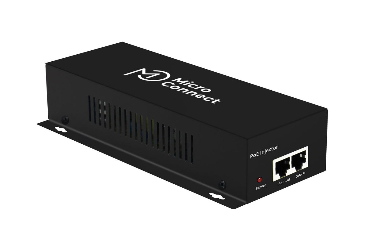 Microconnect POEINJ-30W-UK PoE adapter 10 Gigabit Ethernet 48 V
