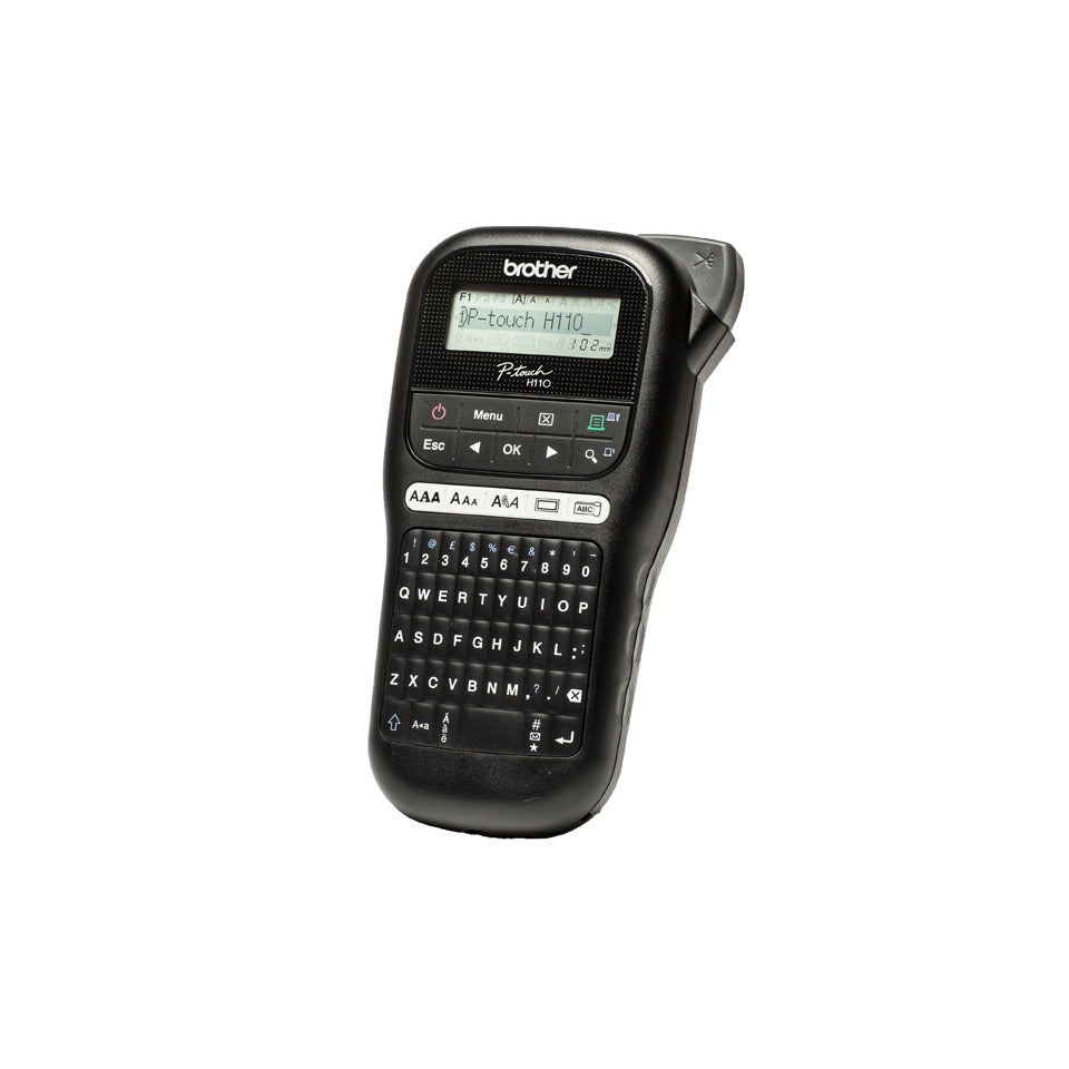 Brother PT-H110 label printer Thermal transfer 180 x 180 DPI 20 mm/sec TZe QWERTY