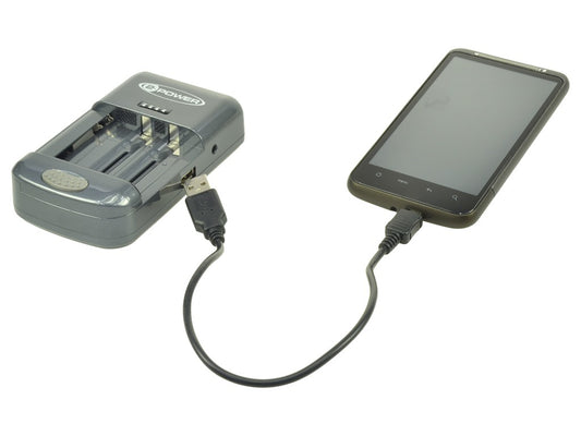 2-Power Universal Camera Battery Charger-Retail