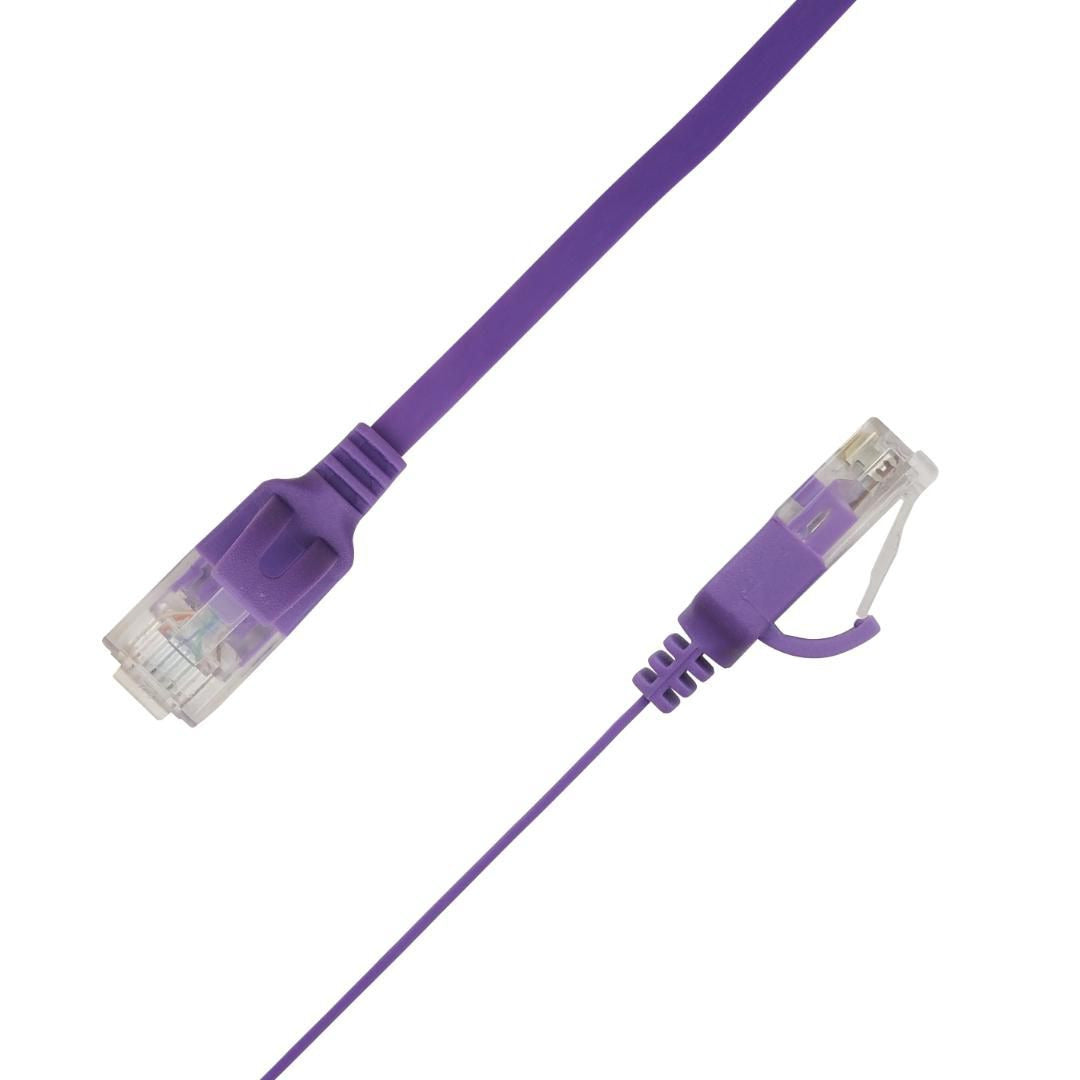 LinkIT UTP-FL6A-00350-PU networking cable Purple 3.5 m Cat6a U/UTP (UTP)