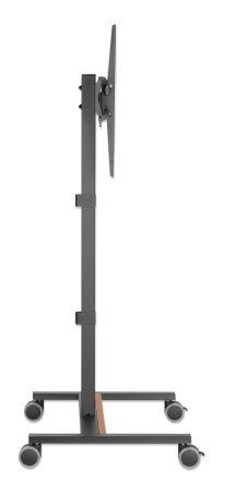 Manhattan Trolley Mount Stand for TV & Monitors, For screens: 34" to 55", VESA compatibility: all between 200x200 to 400x400mm - check the dimensions of the four mounting holes on back of screen to ensure it fits, Max 35kg, Height-adjustable to four level