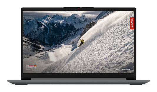 Lenovo IdeaPad 1 15AMN7 AMD Ryzen™ 5 7520U Laptop 39.6 cm (15.6") Full HD 8 GB LPDDR5-SDRAM 512 GB SSD Wi-Fi 6 (802.11ax) Windows 11 Home UK English Grey