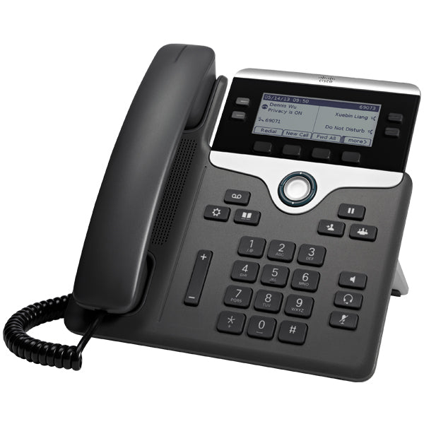 Cisco 7841 IP phone Black, Silver 4 lines LCD Networking