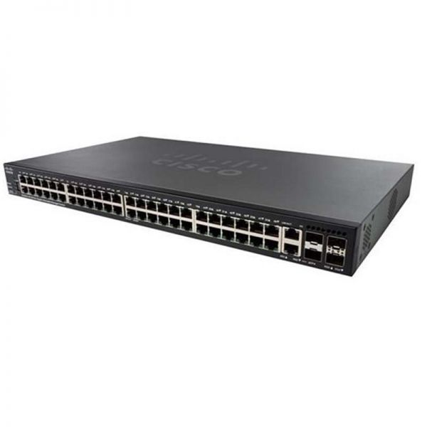 CISCO SG350X-48 48-port Gigabit Stackable Switch - SG350X-48-K9
