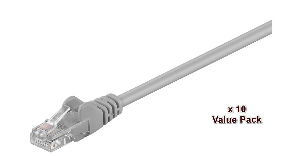 Microconnect V-UTP502VP networking cable Grey 2 m Cat5e U/UTP (UTP) Round