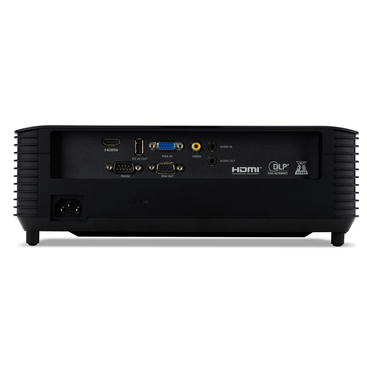 Acer X129H DLP XGA 4800 Lm 20000:1 Short throw projector 4800 ANSI lumens XGA (1024x768) Black