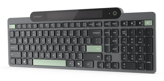 Lenovo 4Y41R69491 keyboard Home/Office Bluetooth UK English Black, Green