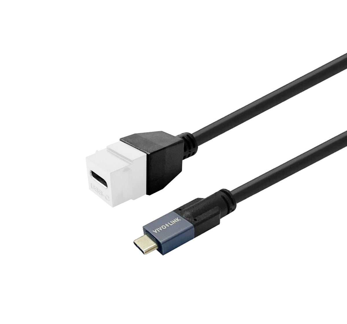 Vivolink PROKEYUSBCFM0.5W USB cable USB 3.2 Gen 2 (3.1 Gen 2) 0.5 m USB C White