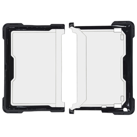 Techair TACHS006 Protective Hard Shell case for Lenovo 100e/100w/300e/300w 4th Gen Chromebook, 11.6 black/clear