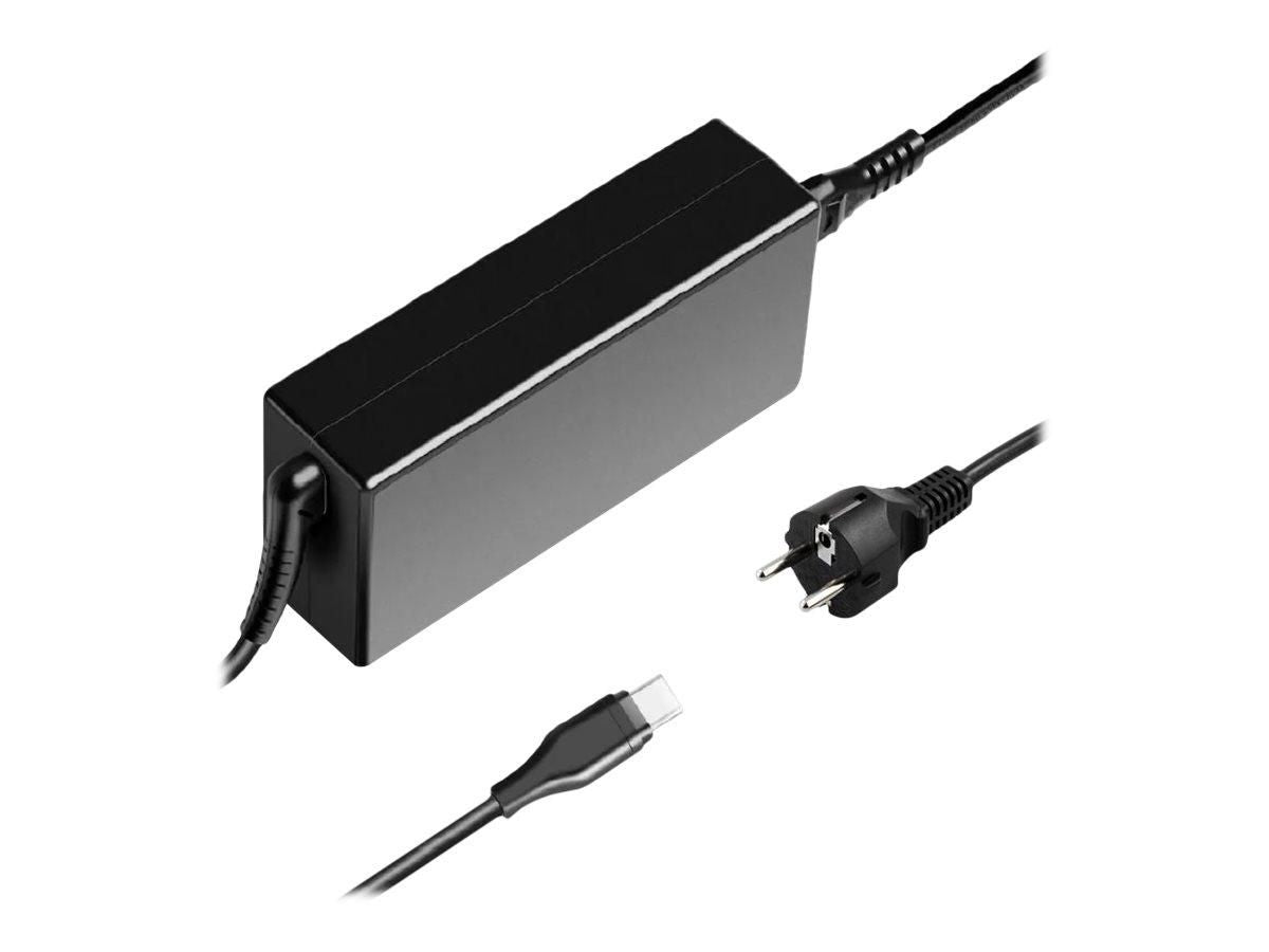 CoreParts MBXUSBC-AC0024 power adapter/inverter Indoor 65 W Black