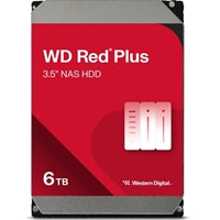 WD Red Plus WD60EFPX 6TB 3.5" 256MB Cache SATA III NAS Internal Hard Drive