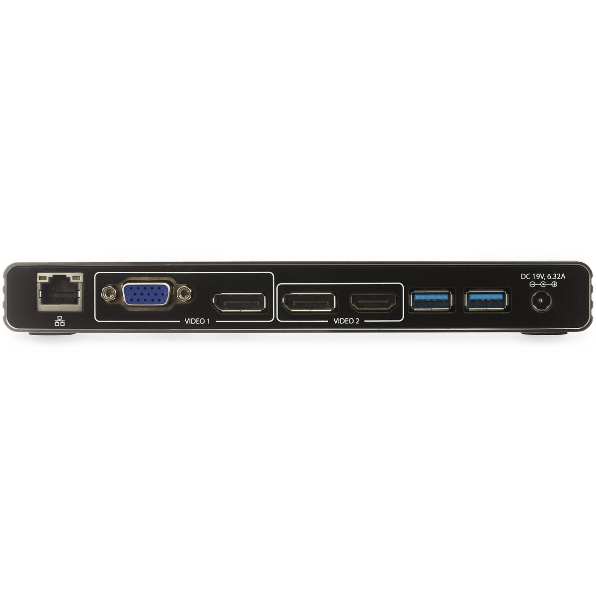 StarTech.com Thunderbolt 3 Dock - Dual 4K 60Hz Monitor TB3 Laptop Docking Station with DisplayPort, HDMI & 1080p VGA - 85W Power Delivery & Charging - 2x USB-A, Ethernet - Mac & Windows