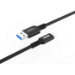 Microconnect USB3.2AC1 USB cable USB 3.2 Gen 2 (3.1 Gen 2) 1 m USB C USB A 60 W Black