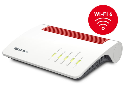 Box 5590 Fiber wireless router Gigabit Ethernet Dual-band (2.4 GHz / 5 GHz) White