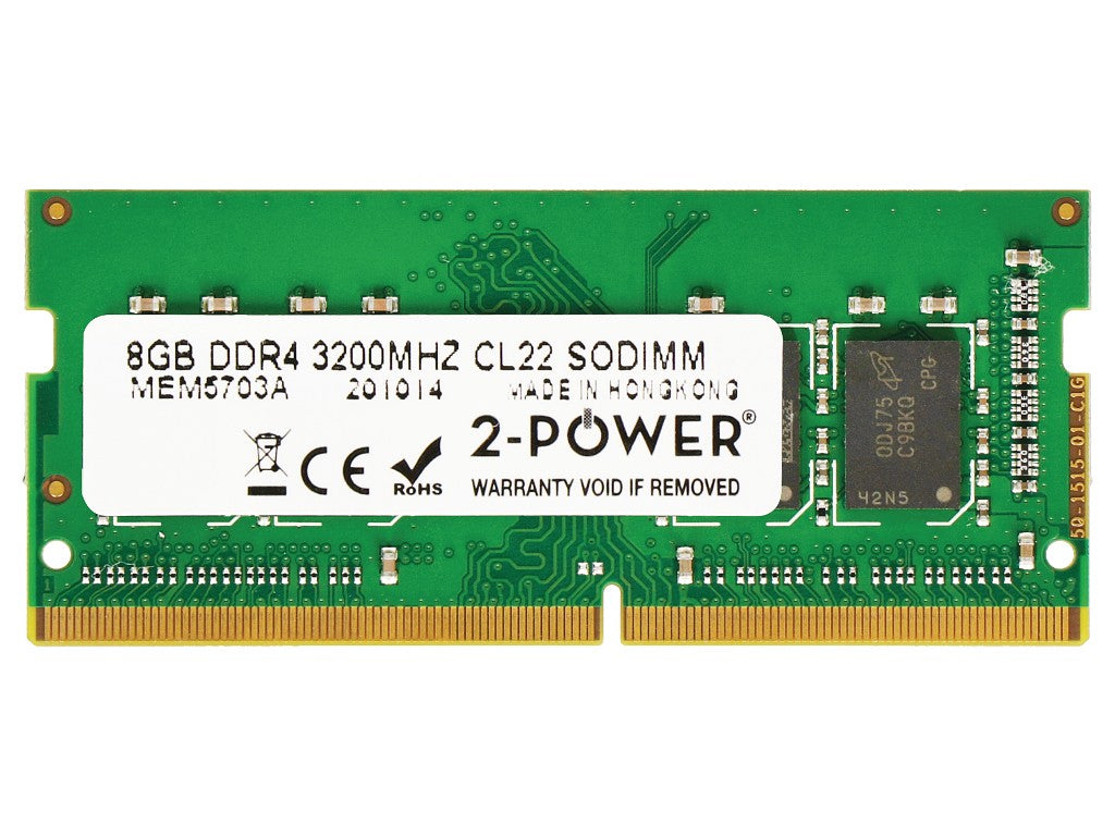 2-Power MEM5703A memory module 8 GB 1 x 8 GB DDR4 260-pin SO-DIMM
