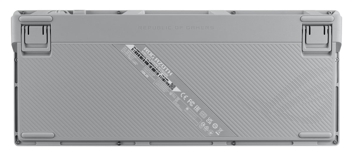 ASUS ROG Azoth keyboard Gaming USB + RF Wireless + Bluetooth White