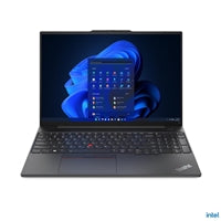 Lenovo ThinkPad E16 Gen 1 (Intel) Intel® Core™ i3 i3-1315U Laptop 40.6 cm (16") WUXGA 8 GB DDR4-SDRAM 256 GB SSD Wi-Fi 6 (802.11ax) Windows 11 Pro UK English Black