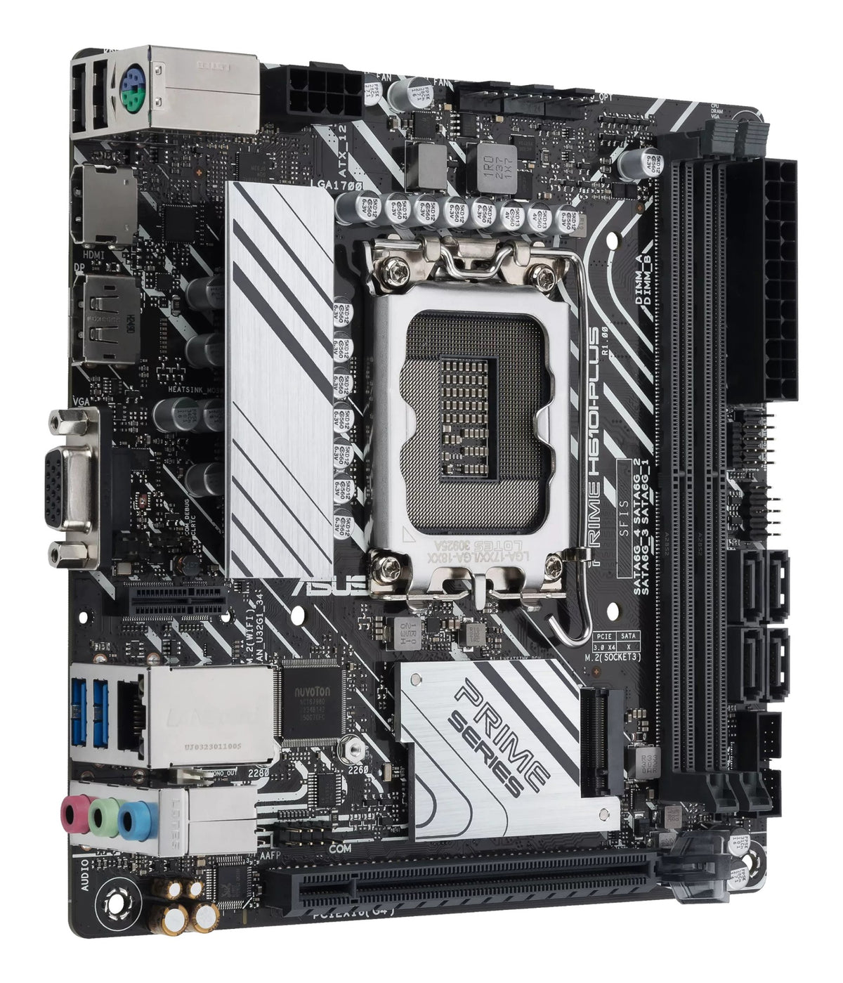 ASUS PRIME H610I-PLUS-CSM Intel H610 LGA 1700 mini ITX