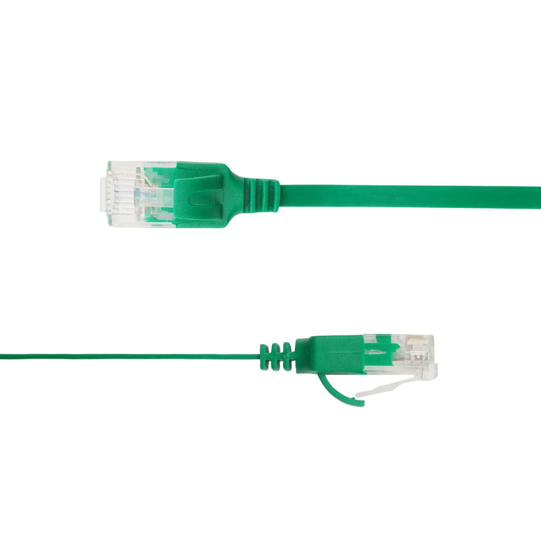 LinkIT UTP-FL6A-00350-GR networking cable Green 3.5 m Cat6a U/UTP (UTP)