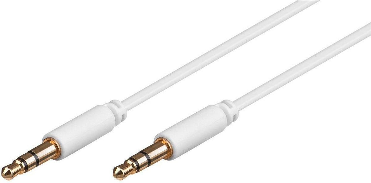 Microconnect AUDLL2W audio cable 2 m 3.5mm White