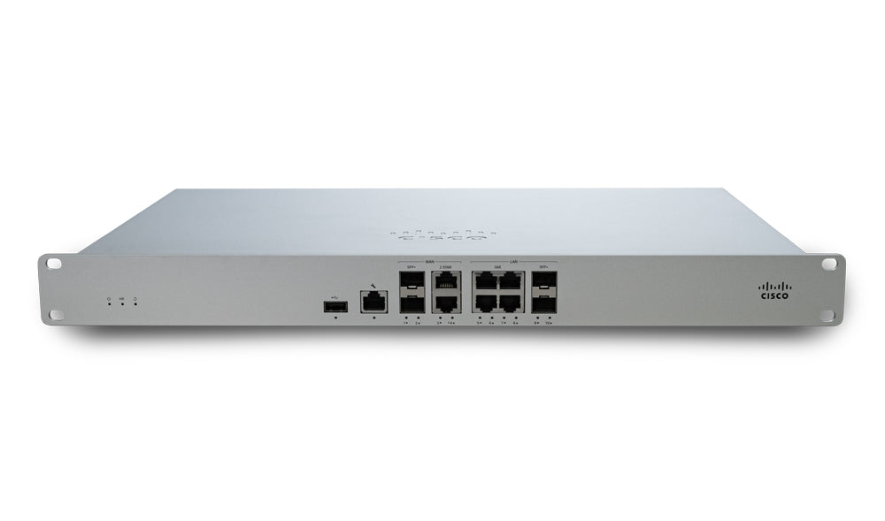 Cisco Meraki MX95-HW hardware firewall 1U 2 Gbit/s Networking
