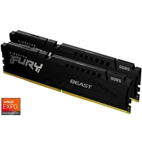 Kingston Technology FURY Beast 32GB 5600MT/s DDR5 CL36 DIMM (Kit of 2) Black