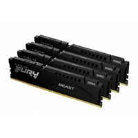 Kingston Technology FURY Beast 128GB 5600MT/s DDR5 CL40 DIMM (Kit of 4) Black XMP