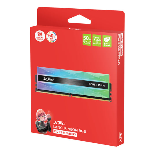 XPG LANCER NEON memory module 16 GB 2 x 16 GB DDR5 288-pin DIMM