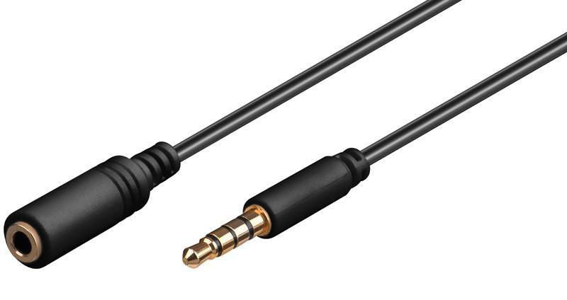 Microconnect IPOD004B audio cable 2 m 3.5mm Black