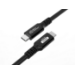 Microconnect USB4CC2-240W USB cable USB4 Gen 3x2 2 m USB C Black