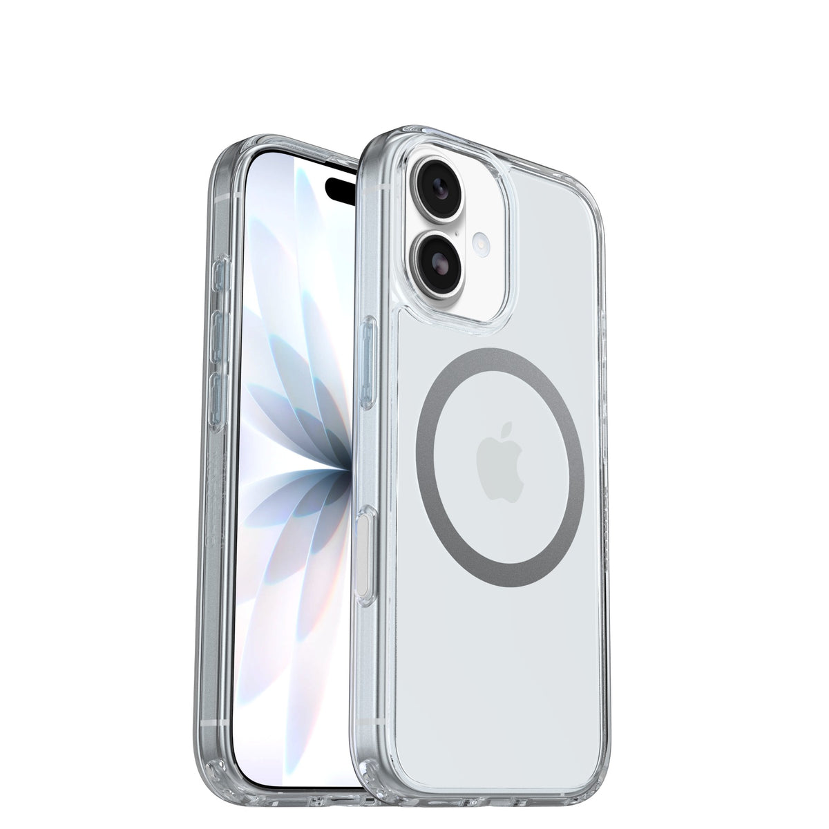 OtterBox Symmetry Clear MagSafe Series for Apple iPhone 17, transparent