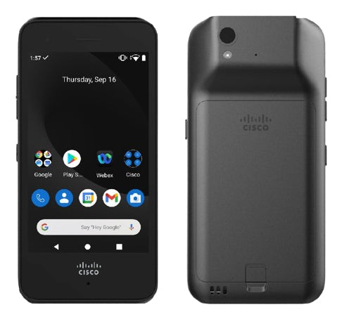 Cisco 840 10.2 cm (4") Android 10 USB Type-C 3 GB 32 GB 3040 mAh Black Networking