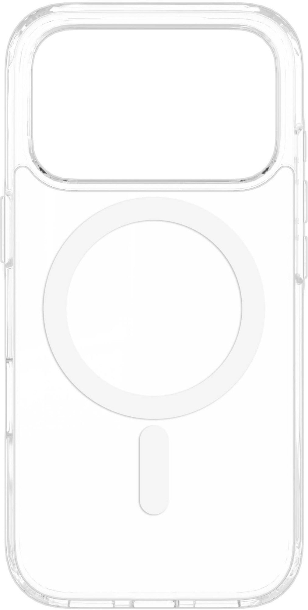 eSTUFF INFINITE (GRS) OSLO iPhone 18 Pro Max/17 Pro Max Clear Magnetic Cover. Material: 65% (GRS) recycled PC and 21% (GRS) recycled TPU mobile phone case Transparent