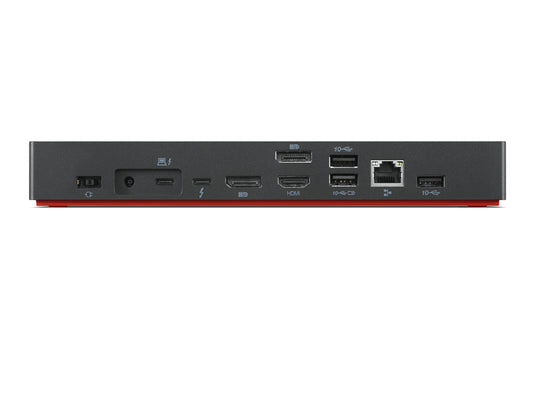 Lenovo 40B00300IT laptop dock/port replicator Wired Thunderbolt 4 Black, Red