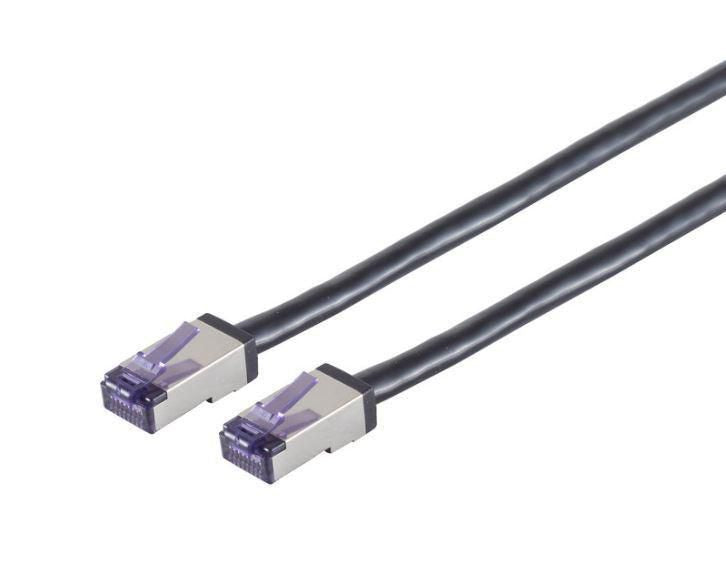 Lanview LVN-CAT6A-FLEX-7.5M networking cable Black S/FTP (S-STP) Round