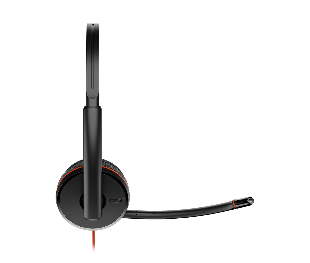 HP Poly Blackwire 3220 Stereo USB-C Black Headset +USB-C/A Adapter (Bulk)