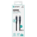 eSTUFF ES604275 USB cable USB4 Gen 2x2 2 m USB C 20 Gbit/s 100 W Black