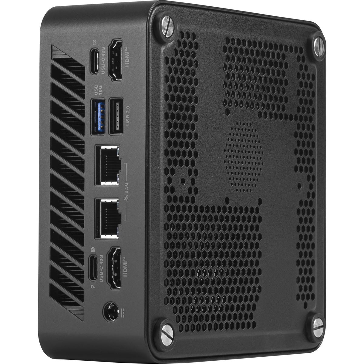 MSI Cubi Z AI 8M AMD Ryzen 9 8945HS (Ryzen 8040 Series), Barebone, SFF, Mini Computer, HTPC, (NO RAM, NO Storage, NO OS), AMD Radeon Graphics/DDR5/Dual HDMI/Dual LAN/WiFi 6E/BT 5.3/VESA - Z AI 8M R9 8945HS BB