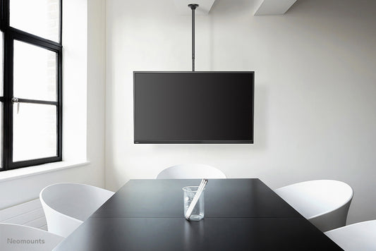 Neomounts FPMA-C340BLACK Monitor/TV mount ceiling 32-75" - h 106-156 cm