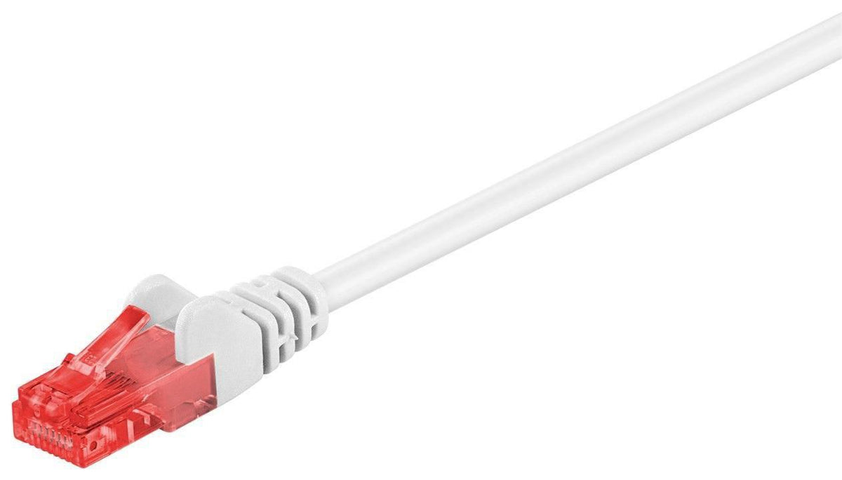 Microconnect B-UTP6005W networking cable White 0.5 m Cat6 U/UTP (UTP) Round