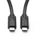 Microconnect USB3.2CC0.25 USB cable USB 3.2 Gen 2x2 0.25 m USB C 100 W Black