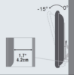 Vivolink VLMW4065T TV mount/stand 165.1 cm (65") Black